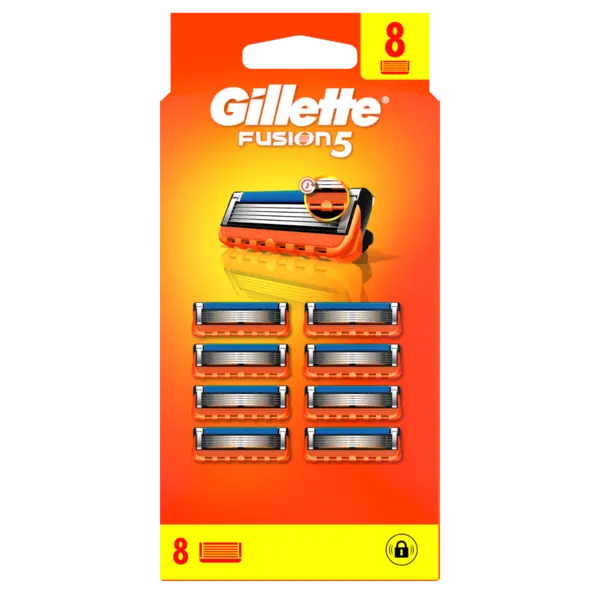 Set rezerve aparat ras Fusion5, 8 bucati, Gillette