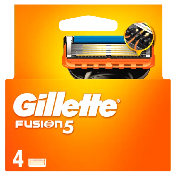 Set rezerve aparat ras pentru barbati Fusion5, 4 bucati, Gillette