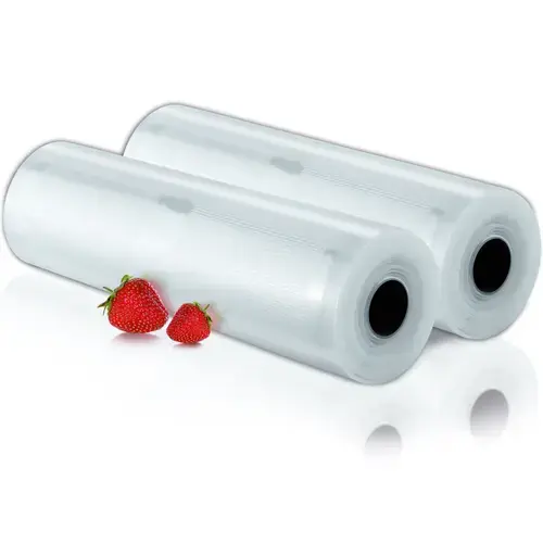 Set role pungi pentru aparatele de vidat Heinner HAV-BAGS-2R, Compatibile cu toate modelele de aparate de vidat Heinner, 2 role/set, 28 x 500 cm