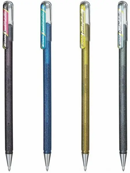 Set roller Pentel Hybrid Dual - K110-4 XZ, 4 culori