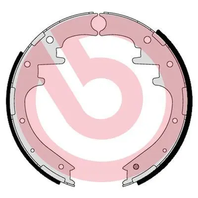 Set saboti frana BREMBO ESSENTIAL LINE S 24 554