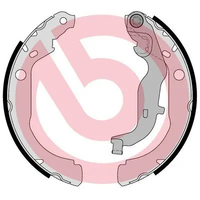 Set saboti frana BREMBO ESSENTIAL LINE S 68 549