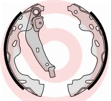 Set saboti frana BREMBO ESSENTIAL LINE S 83 509