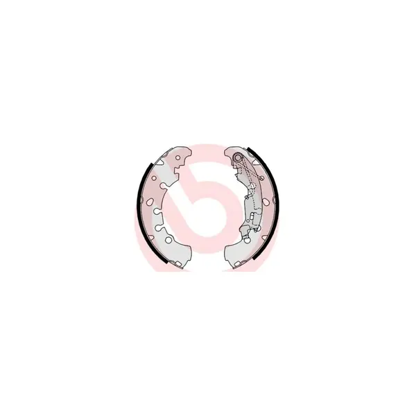 Set saboti frana BREMBO S 23 530