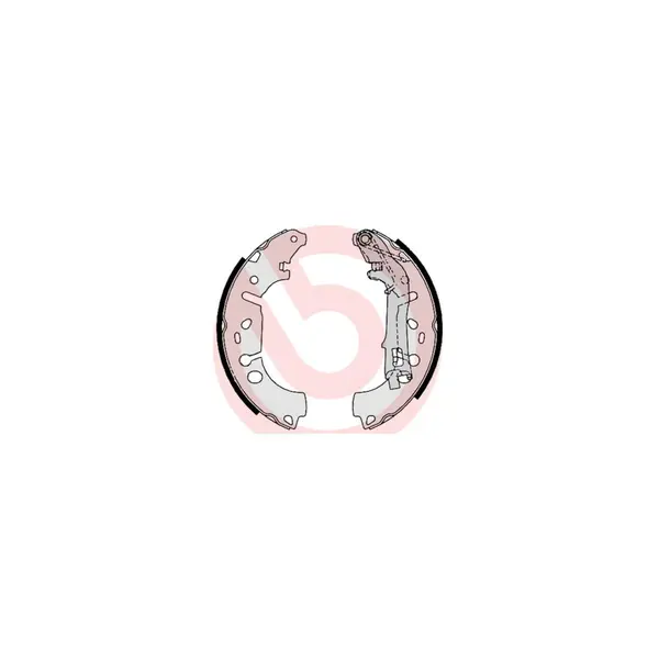 Set saboti frana BREMBO S 23 531