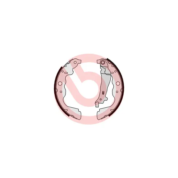 Set saboti frana BREMBO S 68 546