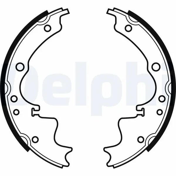 Set saboti frana DELPHI LS1261