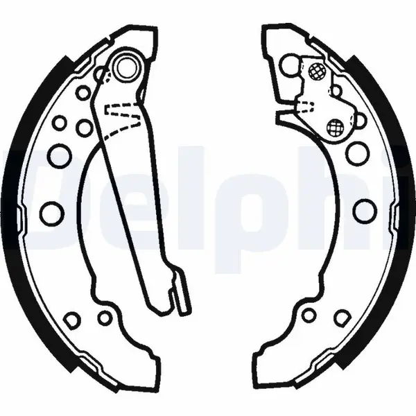 Set saboti frana DELPHI LS1276