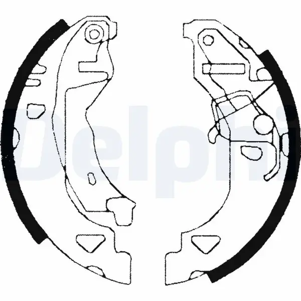 Set saboti frana DELPHI LS1682