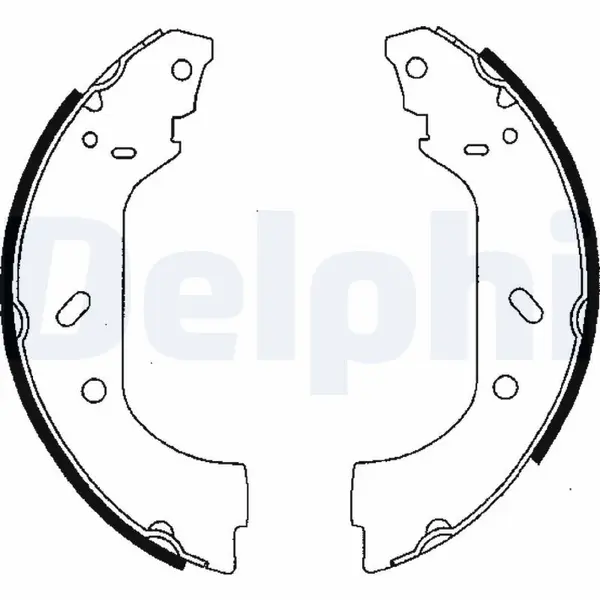 Set saboti frana DELPHI LS1715