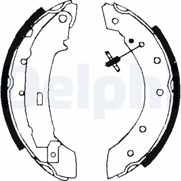Set saboti frana DELPHI LS1717