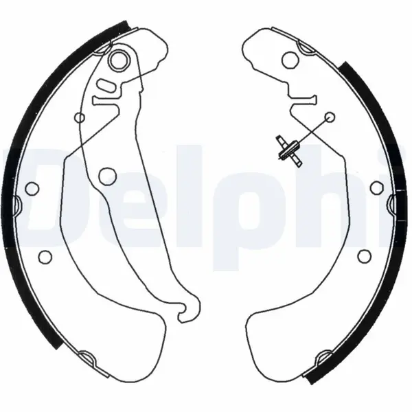 Set saboti frana DELPHI LS1829