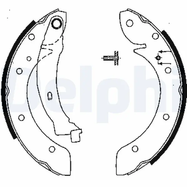 Set saboti frana DELPHI LS1838