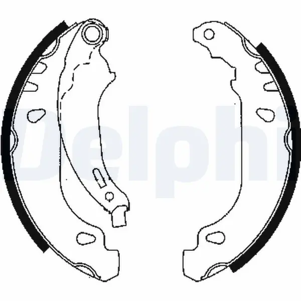 Set saboti frana DELPHI LS1844
