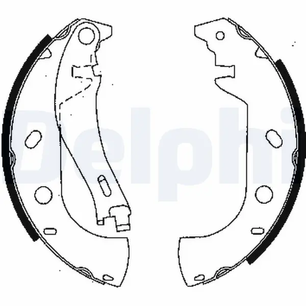 Set saboti frana DELPHI LS1847