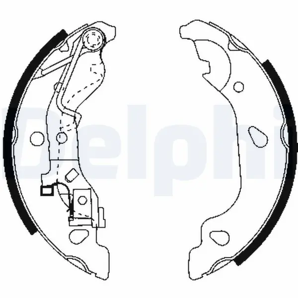 Set saboti frana DELPHI LS1859