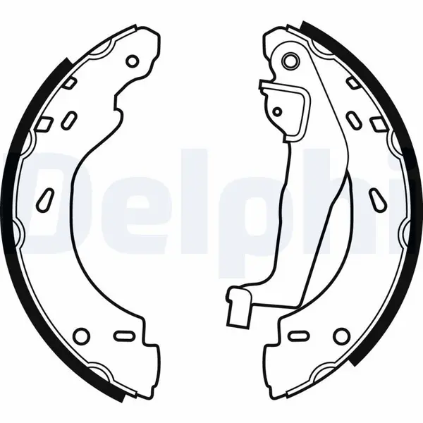 Set saboti frana DELPHI LS1910