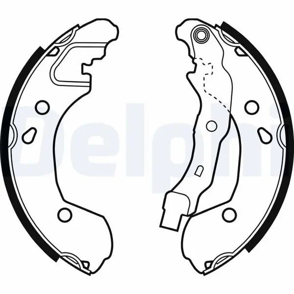 Set saboti frana DELPHI LS1965