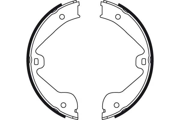 Set saboti frana, frana de mana TRW GS8718