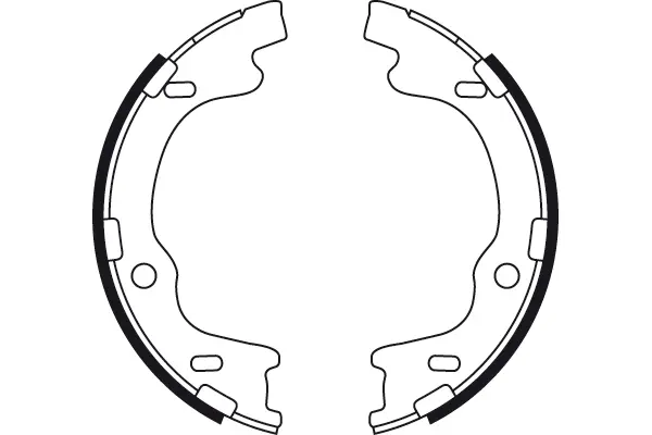 Set saboti frana, frana de mana TRW GS8757