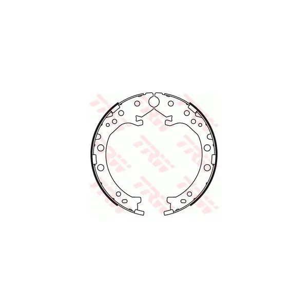 Set saboti frana, frana de mana TRW GS8789
