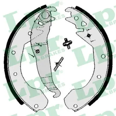 Set saboti frana LPR 04650