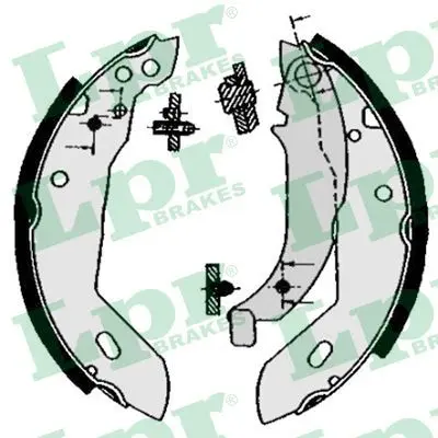 Set saboti frana LPR 04670