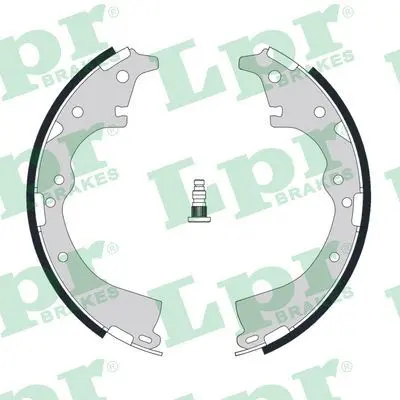 Set saboti frana LPR 05290