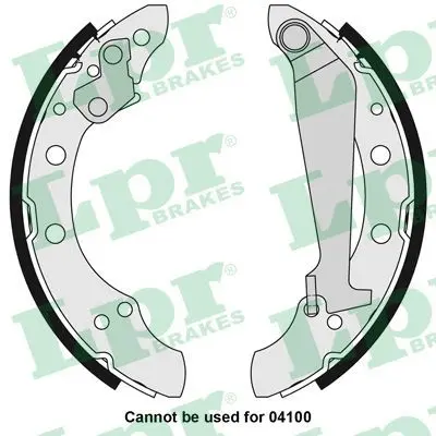 Set saboti frana LPR 05730