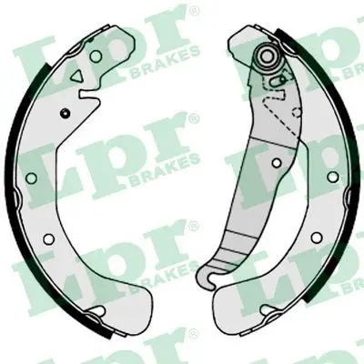 Set saboti frana LPR 07200