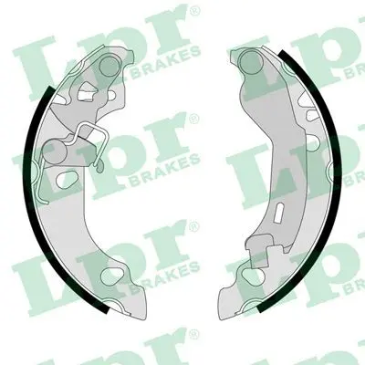 Set saboti frana LPR 08230