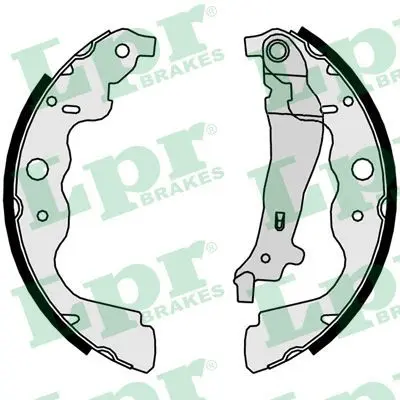 Set saboti frana LPR 09890