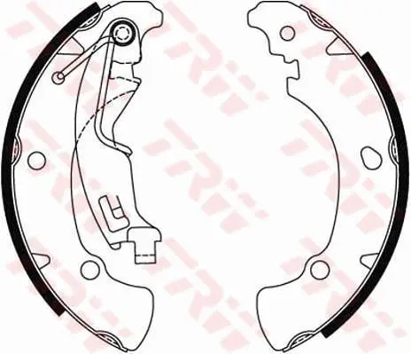 Set saboti frana TRW GS8488