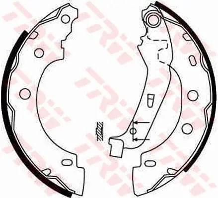 Set saboti frana TRW GS8650