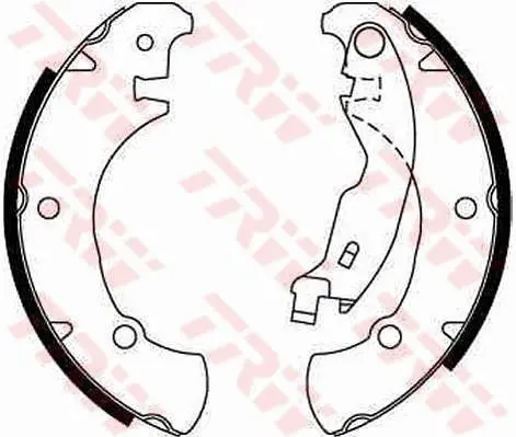 Set saboti frana TRW GS8654