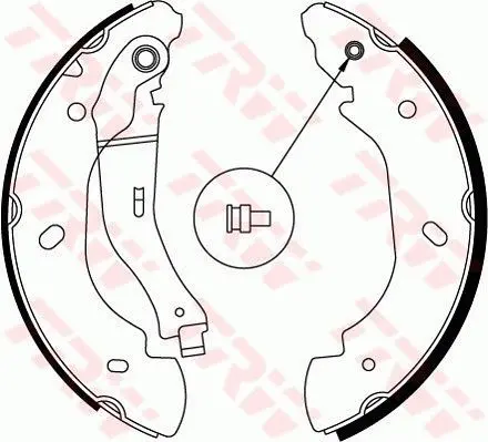 Set saboti frana TRW GS8689