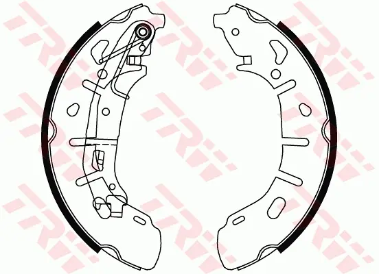 Set saboti frana TRW GS8799