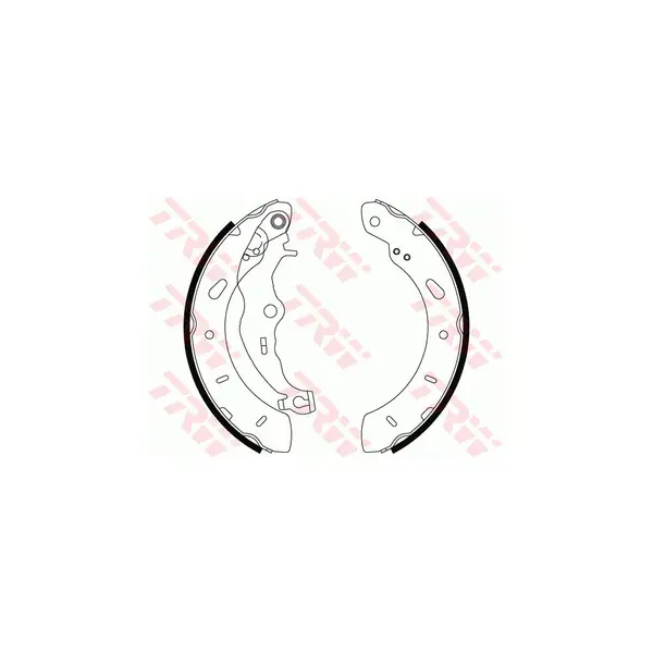 Set saboti frana TRW GS8806
