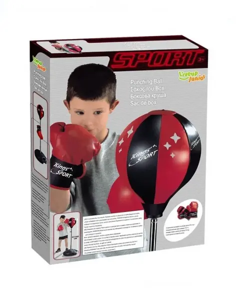 Set sac de box si manusi, Inaltime reglabila 67-102 cm