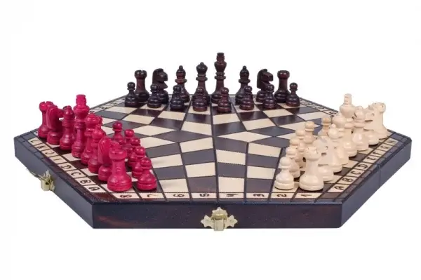 Set sah pentru 3 jucatori (mare)