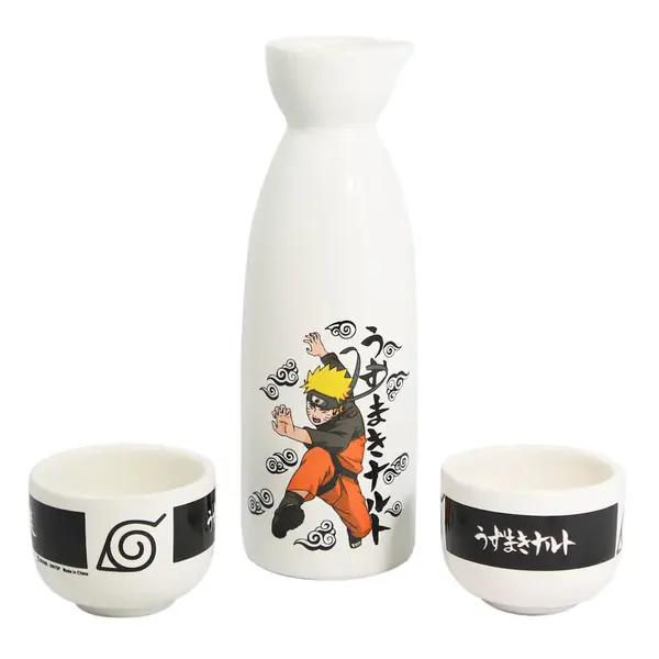 Set Sake din Ceramica Naruto Shippuden - Naruto