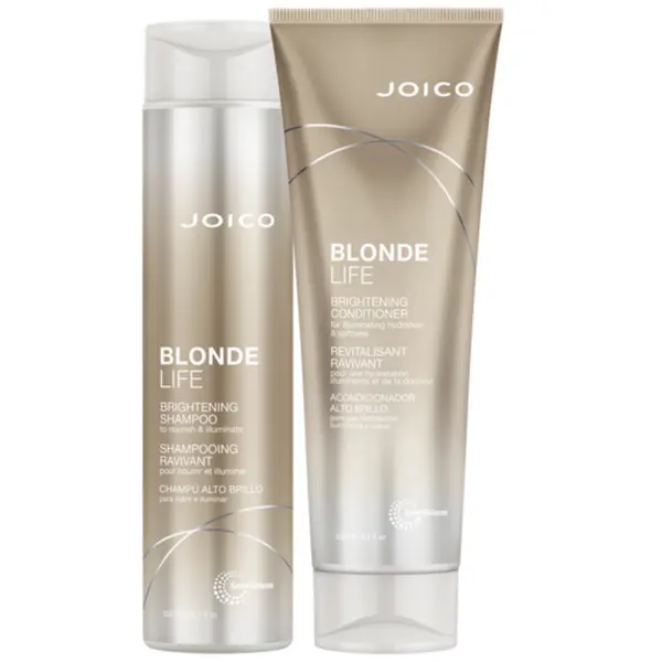 Set sampon si conditioner Joico Blonde Life Brightening 300+250ml