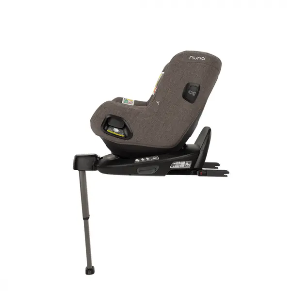Set scaun auto rotativ i-Size Nuna TODL next Chestnut 40-105 cm + baza isofix BASE next i-Size testat ADAC