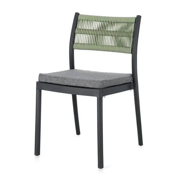 Set scaune 3+1 gratis ALVIN ANTHRACITE SIMPLY - Verde