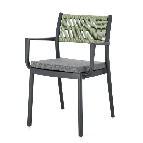 Set scaune 3+1 gratis ALVIN ANTHRACITE - Verde