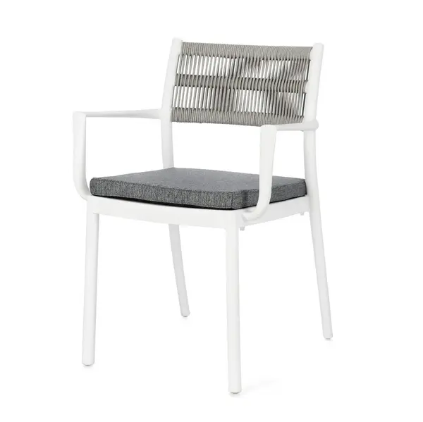 Set scaune 3+1 gratis ALVIN WHITE - Grey