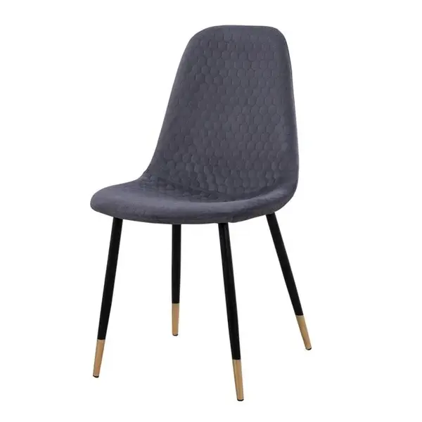 Set scaune 3+1 gratis LUCIL VELVET - Gri inchis