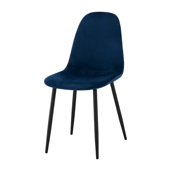 Set scaune 3+1 gratis NOMO VELVET - Albastru