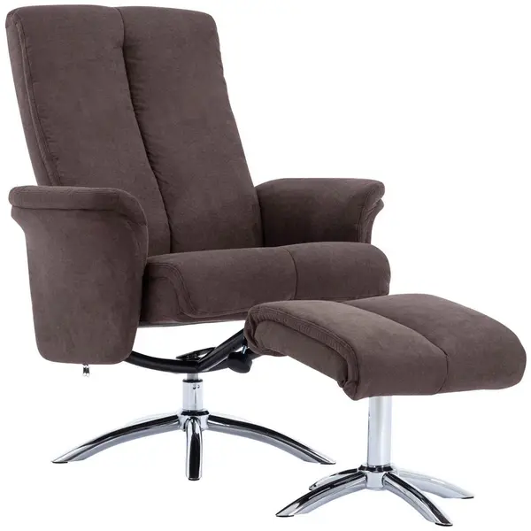 Set Scaune De Relaxare din textil, maro