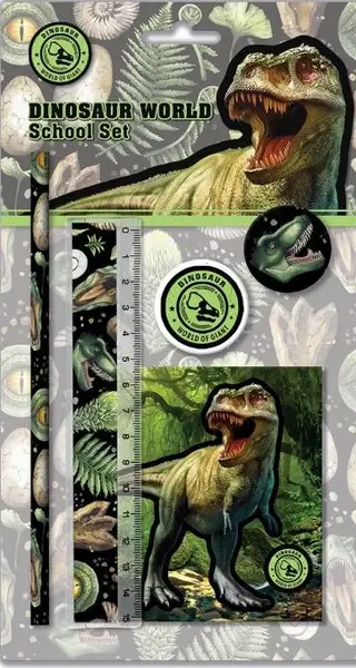Set școlar Graffiti Dinosaur